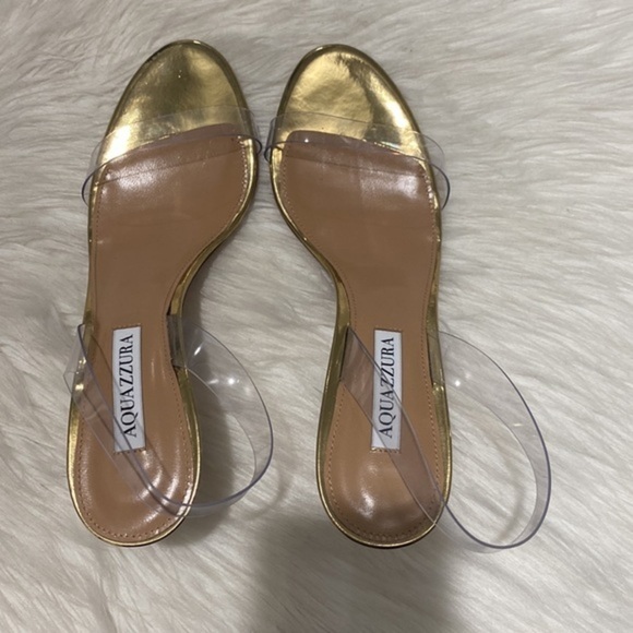 Aquazzura SoNude slingback sandal size 38.5EU - Picture 5 of 15